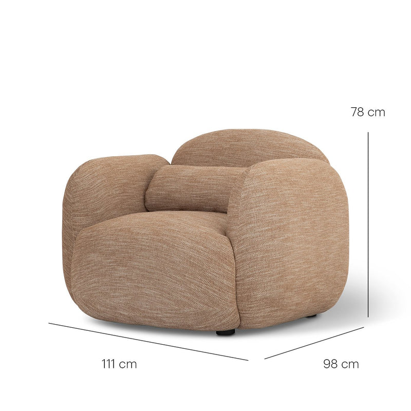 Fauteuil Luusar — Brown