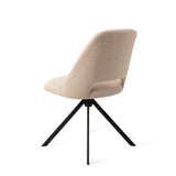 Chaise de diner Sasue Revolve Black — Ecru Through and Through