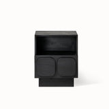 Table d'appoint Sirkka 1-door & 1 open space — Black