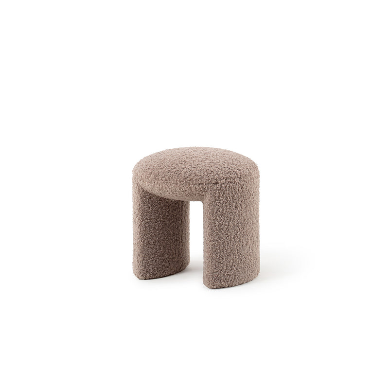 Tabouret Nachii Plush — Mud