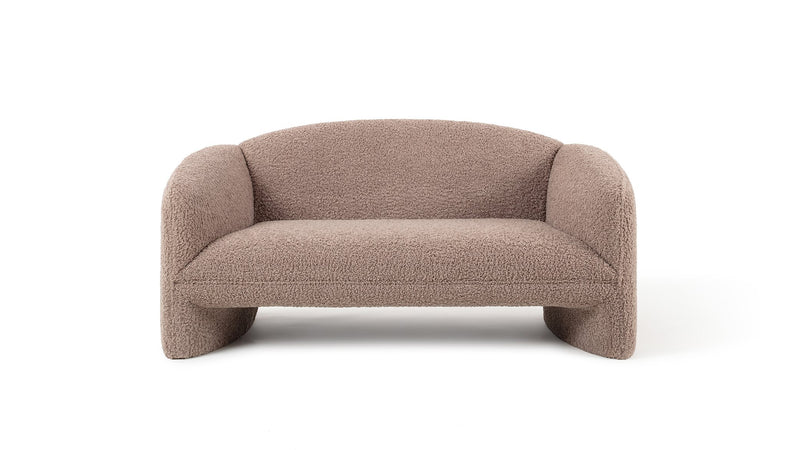 Canapé Nachii Plush 2-seat — Mud