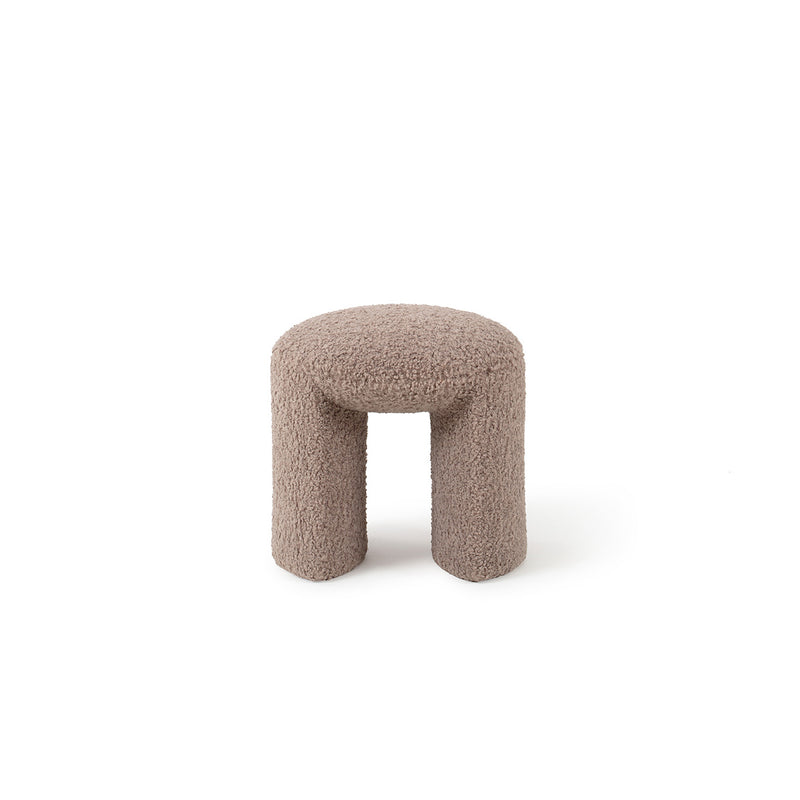 Tabouret Nachii Plush — Mud