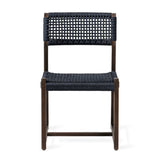 Chaise d'extérieur Kuwana Espresso Wood — Indigo Weave