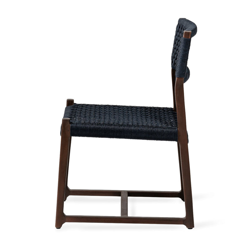 Chaise d'extérieur Kuwana Espresso Wood — Indigo Weave