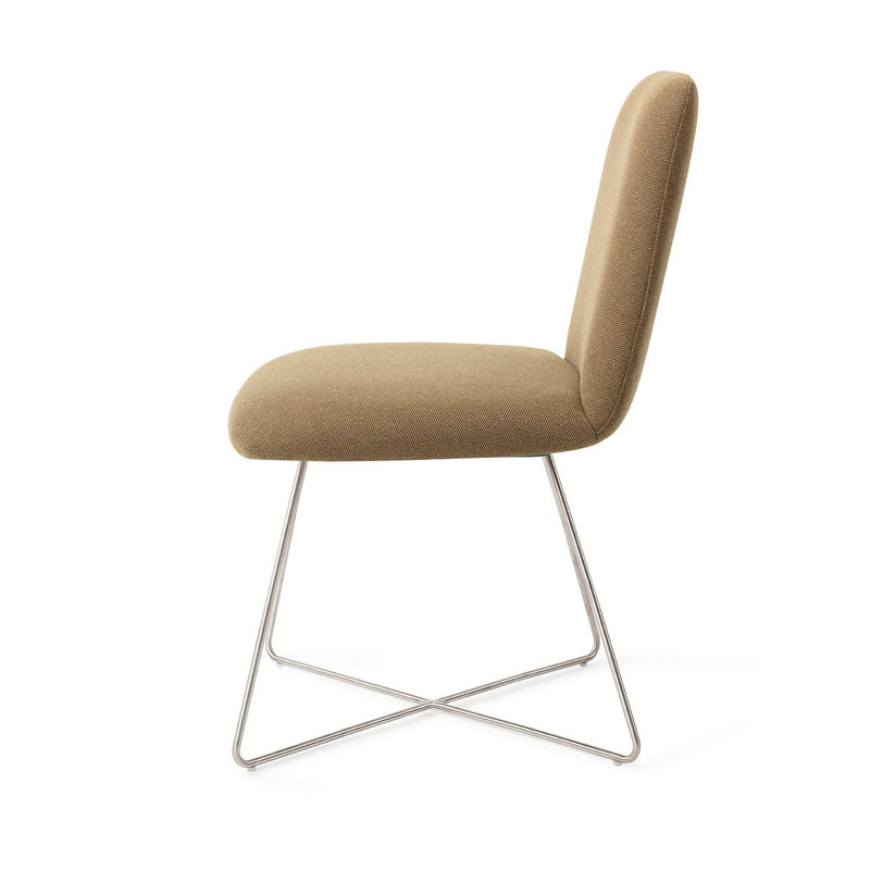 Chaise de diner Taiwa Cross Steel — Willow