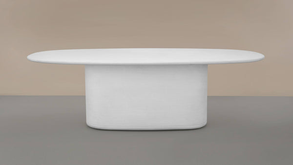 Table de diner Vaaraa Oval — Ivory