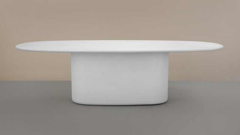 Table de diner Vaaraa Oval — Ivory