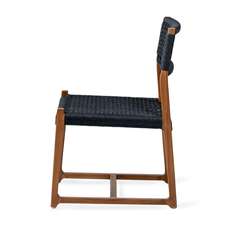 Chaise d'extérieur Kuwana Amber Wood — Indigo Weave