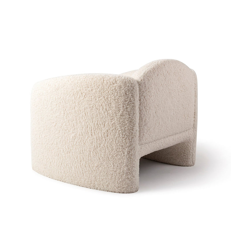 Fauteuil Nachii Plush — Wheat