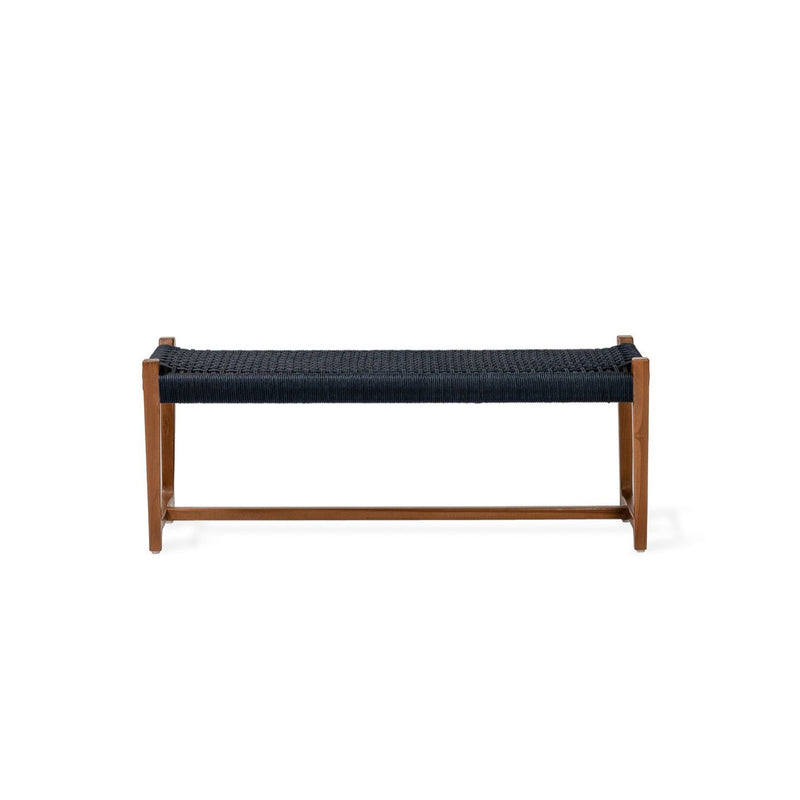 Banc d'extérieur Kuwana Amber Wood — Indigo Weave