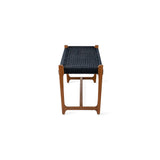 Banc d'extérieur Kuwana Amber Wood — Indigo Weave