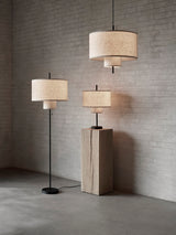 Lampadaire MARGIN — Beige w. Black Base