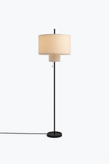 Lampadaire MARGIN — Beige w. Black Base