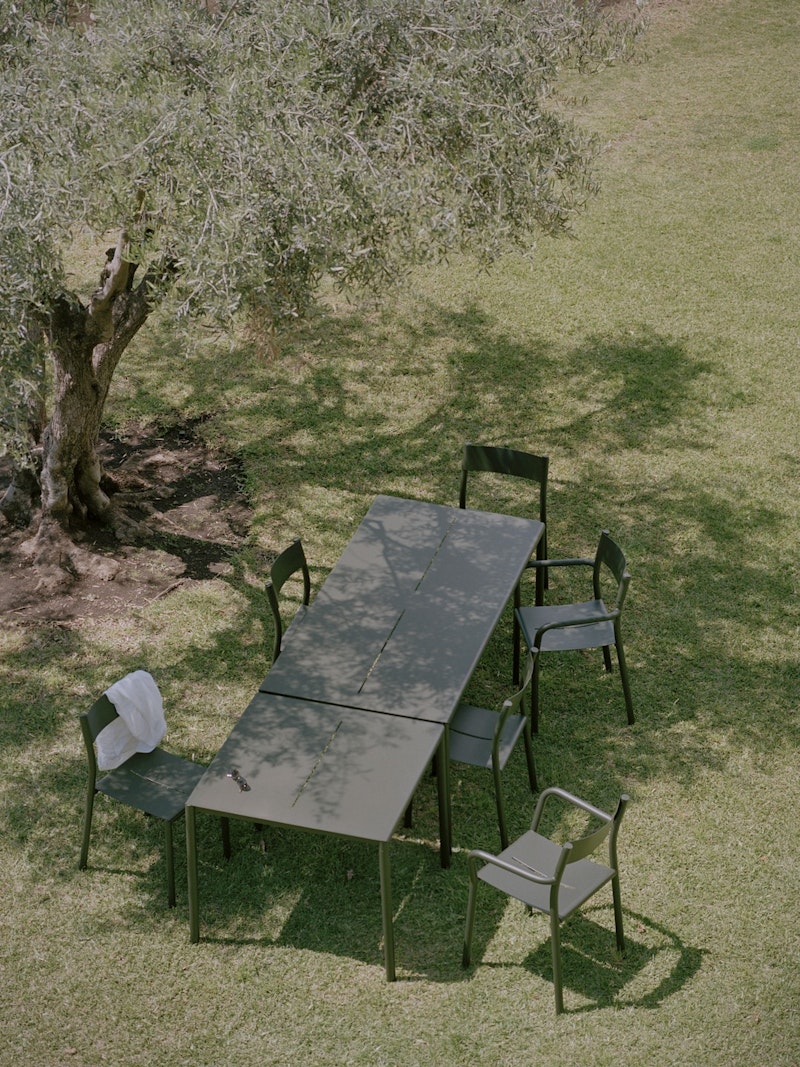 Table de diner d'extérieur May 170x85 — Dark Green