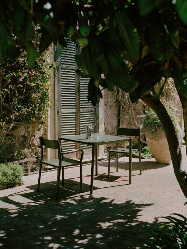 Table de diner d'extérieur May 85x85 — Dark Green