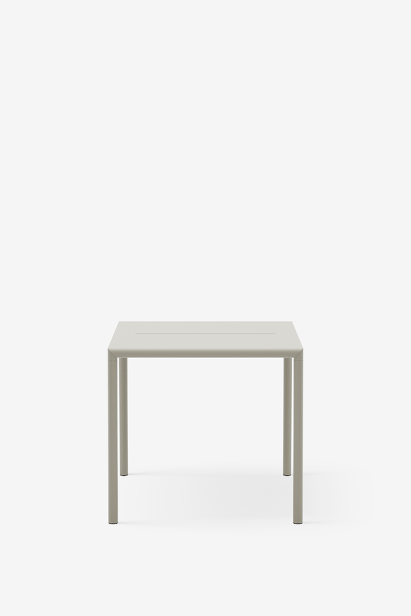 Table de diner d'extérieur May 85x85 — Light Grey