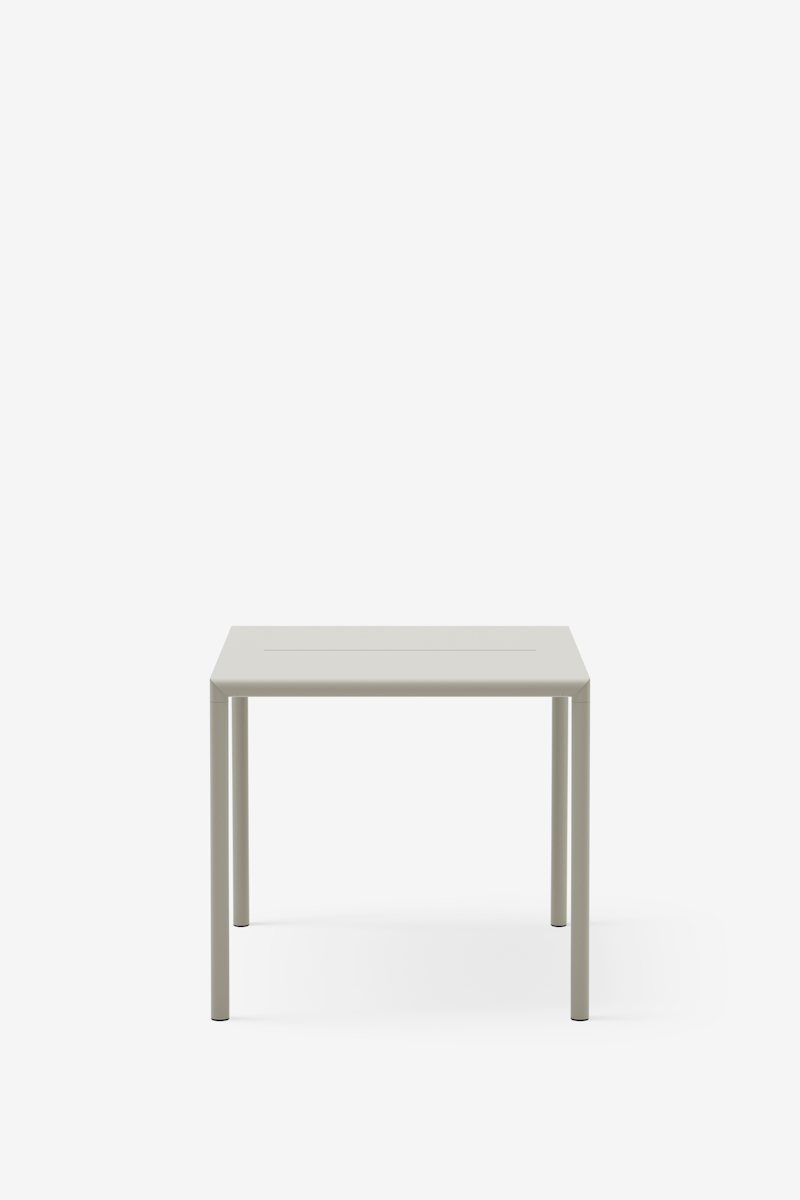 Table de diner d'extérieur May 85x85 — Light Grey