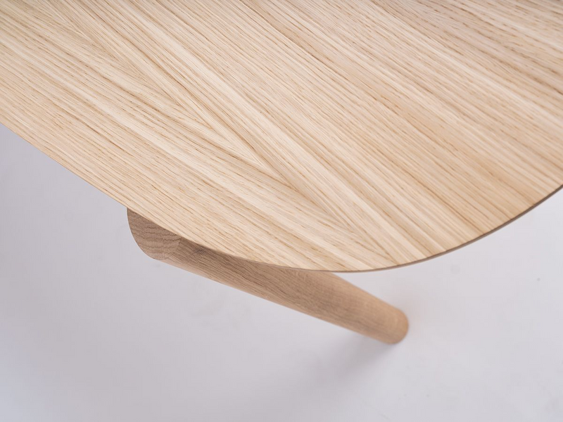 Table de diner Juno 120x90cm — Chêne naturel