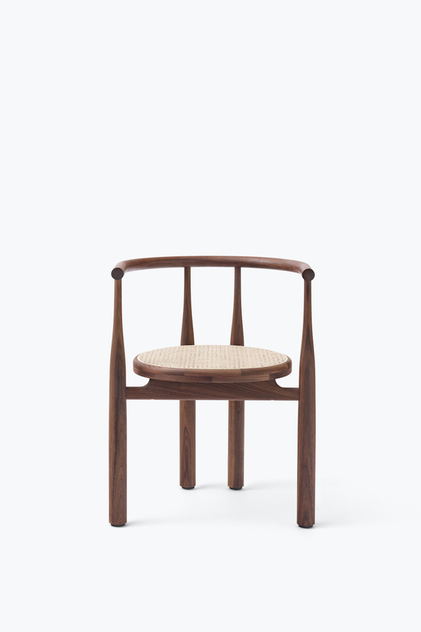 Chaise Bukowski w. French Cane — Walnut