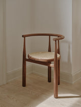 Chaise Bukowski w. French Cane — Walnut