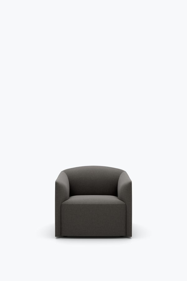 Fauteuil Shore Extended Base — Romo Ruskin Lava Rock