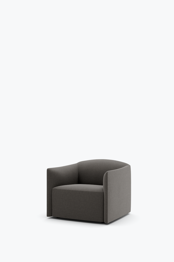 Fauteuil Shore Extended Base — Romo Ruskin Lava Rock