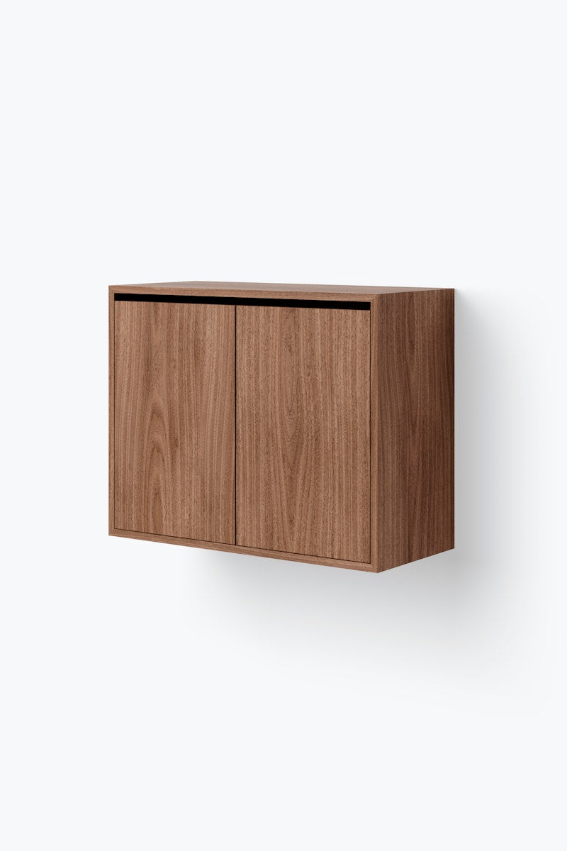 Cabinet Tall w. Doors — Walnut