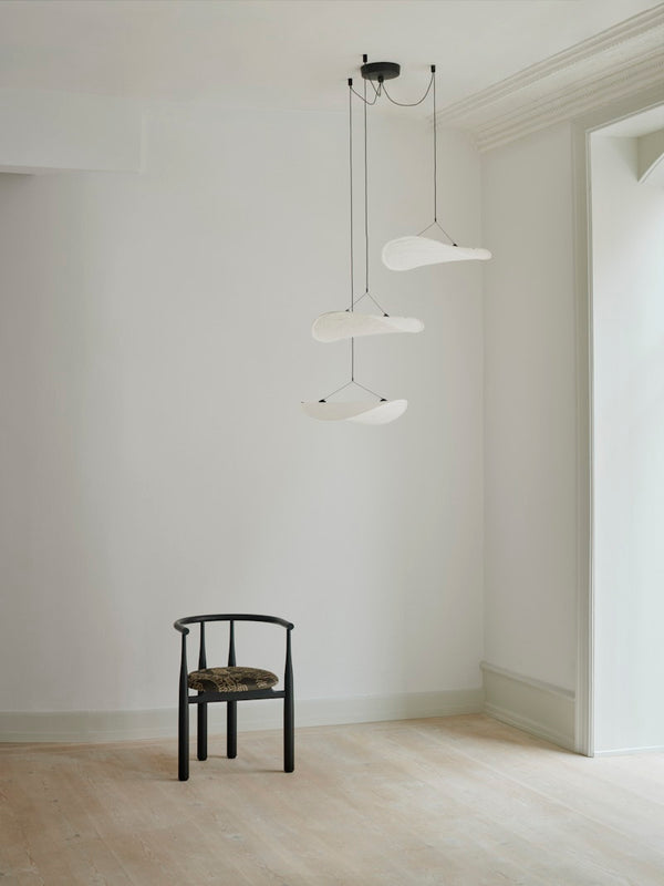 Chandelier Tense Ø55 — White Tyvek