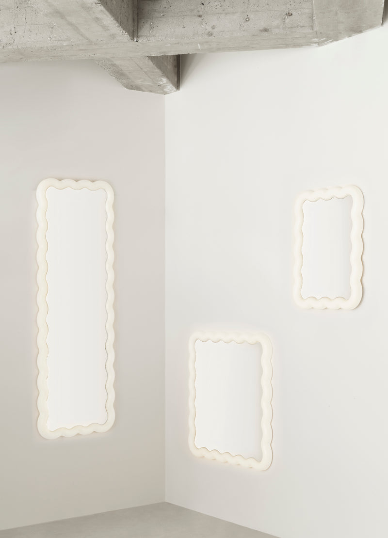 Miroir Illu 65x50cm — Blanc