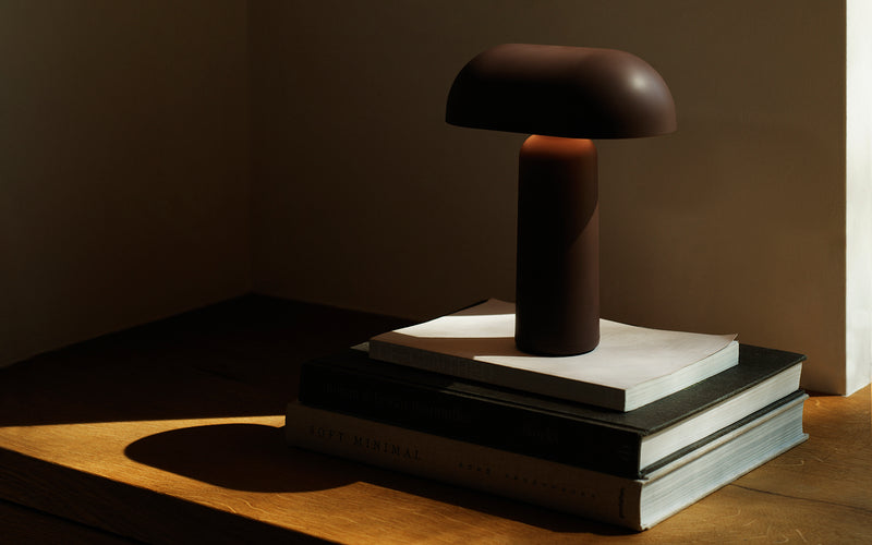 Lampe de table Porta — Brown