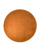 Tapis Outline - Rond — Cognac