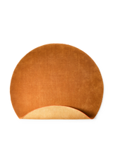 Tapis Outline - Rond — Cognac