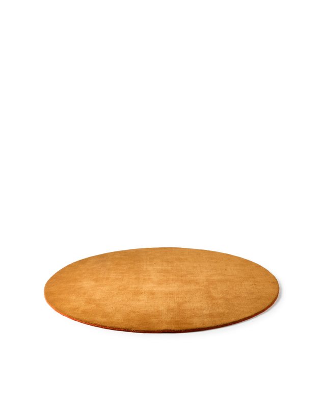 Tapis Outline - Rond — Cognac