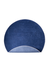 Tapis Outline - Rond — Dark blue