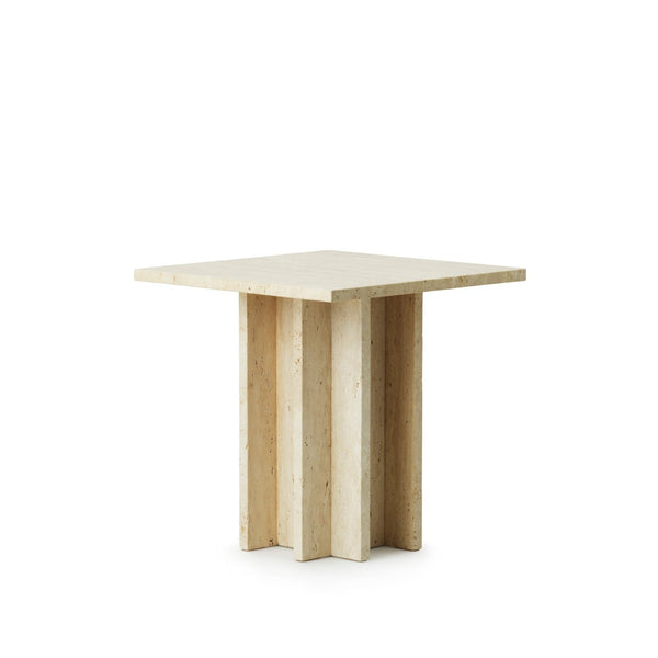 Table basse Edge Small — Travertine