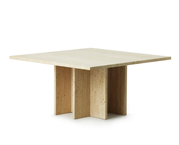 Table basse Edge Large — Travertine