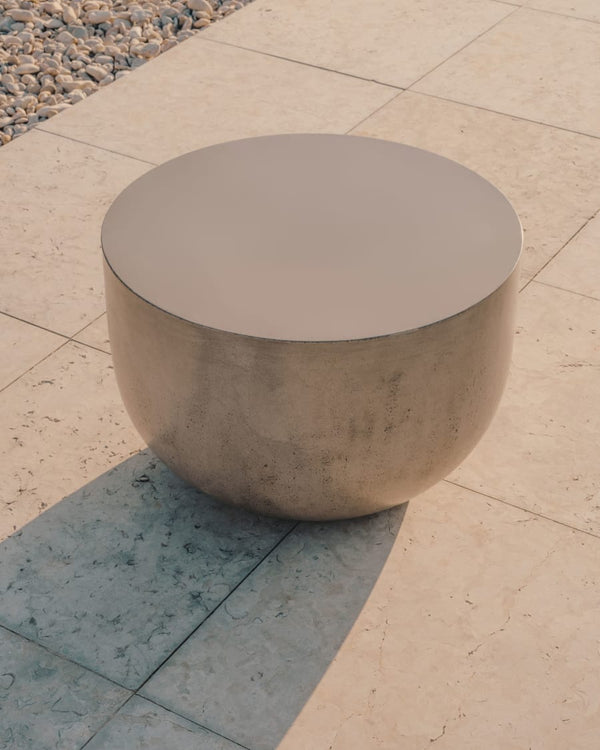Table basse ronde Garbet — en ciment Ø 60 cm