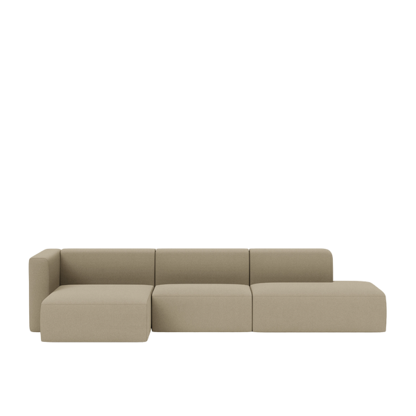 Canapé d'angle Agar - Coton lin — Linen