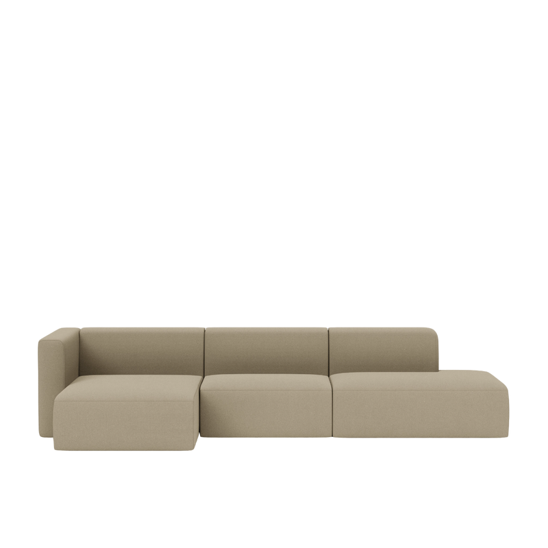 Canapé d'angle Agar - Coton lin — Linen