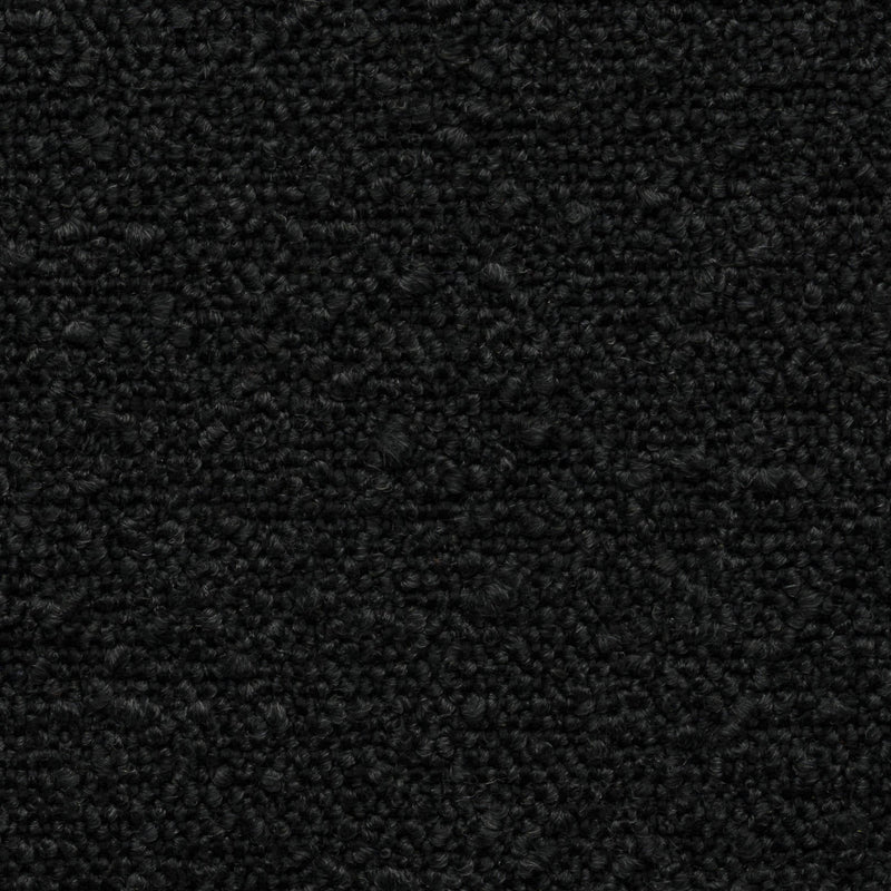 Canapé d'angle Agar — Tissu bouclé Black