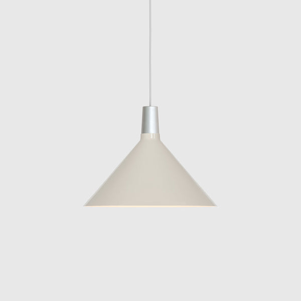 Suspension Bower - medium — Oyster white