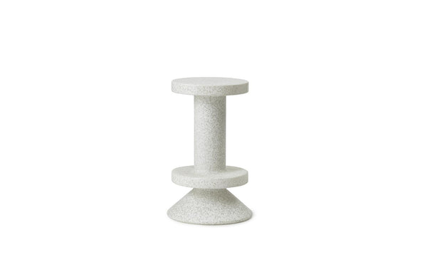 Tabouret de bar Bit — White / White