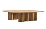 Table basse Curtain Couch (carré) — Chêne