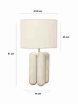 La Lampe Charlotte — Blanc Crème
