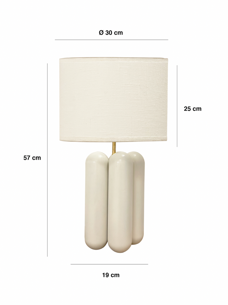 La Lampe Charlotte — Blanc Crème