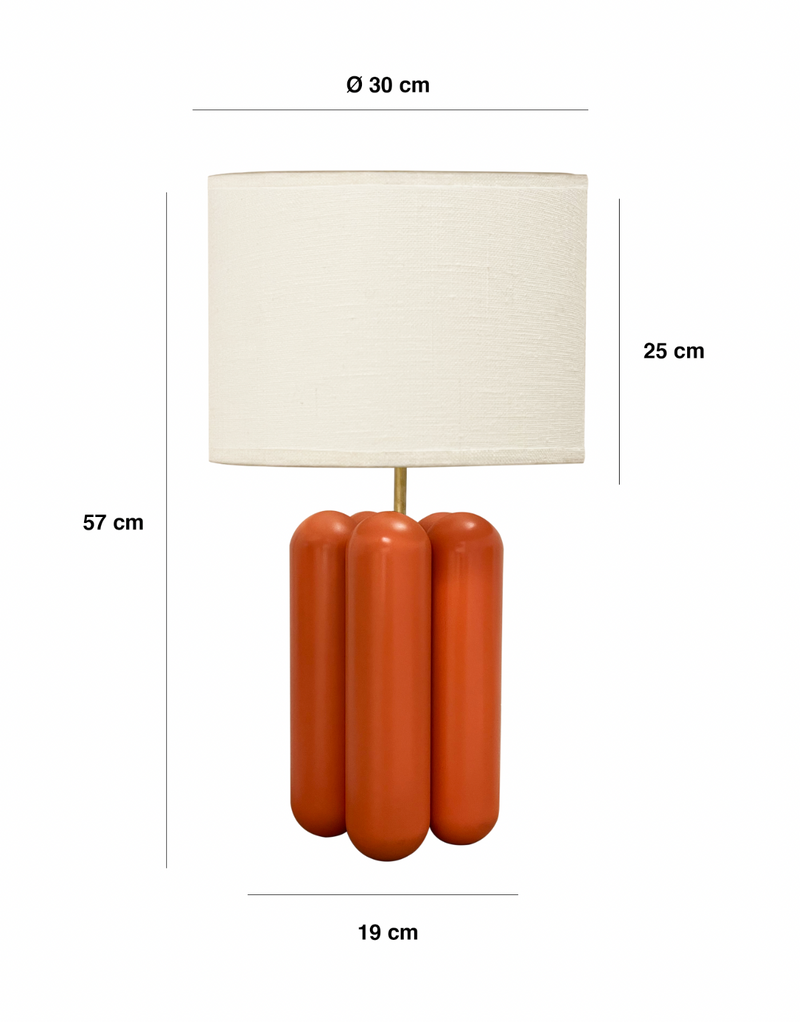 La Lampe Charlotte — Corail