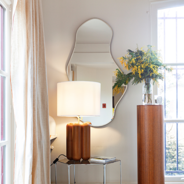 La grande Lampe Charlotte — Bois