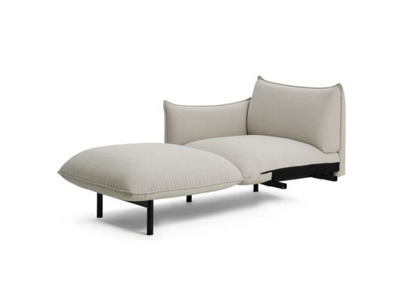 Chaise longue gauche Ark modular Sofa — Steelcut trio Beige 0205