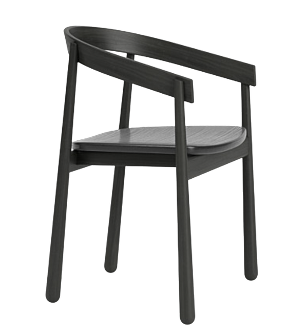 Chaise de diner Homerun — Noir