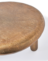 Table basse Thick Disk — Cuivre